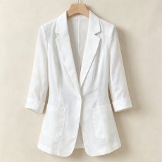 批发<b class='q'>小西装</b>外套女薄款防晒2026新款韩版AL职业西服外套短款夏百搭