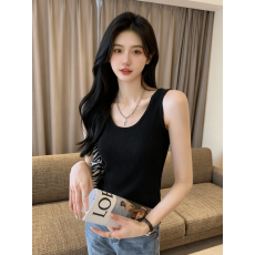 实拍~吊带背心女夏季内搭2026新款短款白色针织打底上衣外穿ins