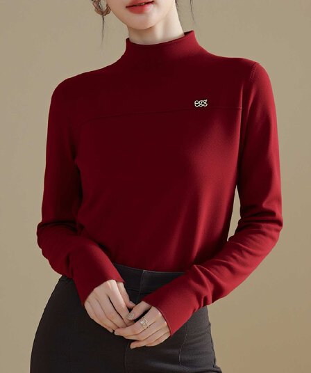 새로운 예쁜 스웨터 털 긴팔 몸매 가꾸기 단색 한국 스타일 풀오버 패션 외국 가스 터틀넥 니트 맨위 여성