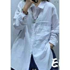 批发<b class='q'>韩版</b>春宽松oversize设计感衬衫<b class='q'>长袖</b>纯色翻领休闲防晒衬衣女外套潮