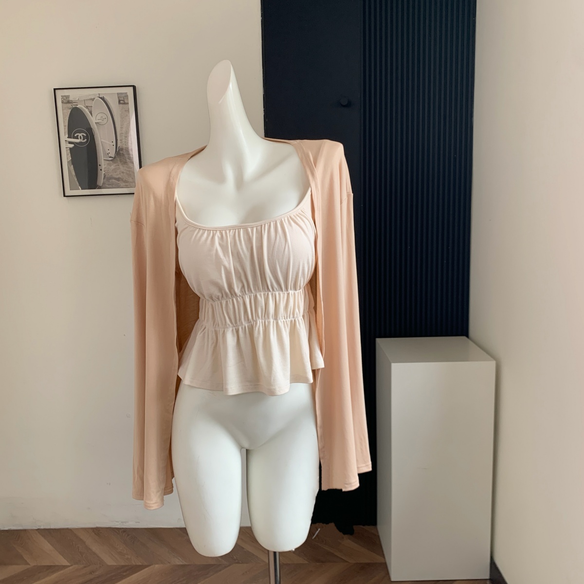 fart shop 고백 시 라이 경기 서울 주름 벨트 가슴 패드 수 있습니다. 조정 슬립 여성 봄 여름 순수한 욕망 맨위