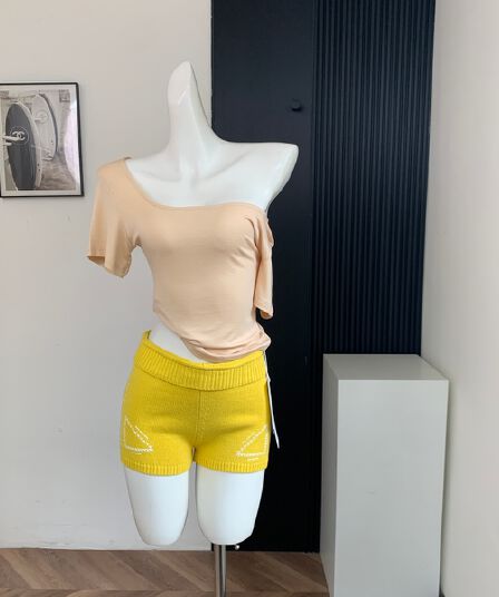 꽃 3 3 같은 단락 순수한 욕망 바람 한자 오 실크 미끄러짐 차가운 센스 루즈핏 우유 피부 반팔 대 u 칼라 티셔츠 여성 셔츠