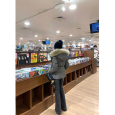 批发冬日暖炉时髦显瘦韩系大毛领棉服女百搭加厚防寒保暖棉衣外套女装