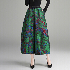 批发实拍 2026春季新款大码宽松<b class='q'>哈伦裤</b>女士<b class='q'>休闲</b>轻奢提花花苞裤子