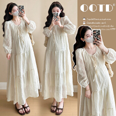 批发实拍~2025秋季新款韩版时尚重工刺绣减龄气质显瘦连衣裙