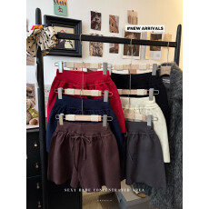 批发实拍秋冬欲风低腰针织坑条包臀短<b class='q'>裤</b>女美式辣妹家居睡<b class='q'>裤</b>显瘦弹力<b class='q'>裤</b>