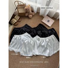 批发实拍~<b class='q'>打底</b>裤女夏季防走光安全裤保险裤薄款蕾丝花边裤子