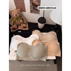 批发实拍实价无肩带内衣女小胸<b class='q'>聚拢</b>透气抹胸式隐形无钢圈裹胸<b class='q'>文胸</b>罩