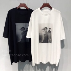 批发<b class='q'>官</b>图 21支纯棉210克（100%棉）<b class='q'>韩国</b>东大门新款美女印花