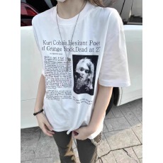 批发韩版纯棉短袖<b class='q'>T</b><b class='q'>恤</b>女2026夏装新款慵懒宽松<b class='q'>卡通</b>印花休闲韩系上衣