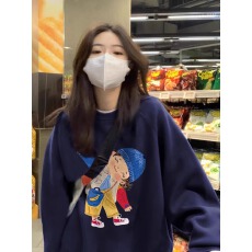 批发官图 实价 仿棉华棉复合-薄款310g加绒400g 圆领<b class='q'>卫衣</b>女印花跨境