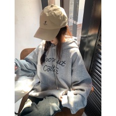 批发官图 实价 仿棉华棉复合-薄款310g加绒400g 连帽<b class='q'>卫衣</b>女秋冬