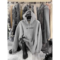 批发官图 实价 仿棉华棉复合-薄款320g加绒420g 连帽卫衣女秋冬