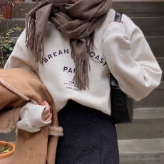 批发薄款/加绒 秋冬装圆领卫衣女印花跨境