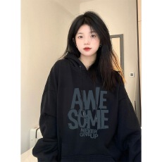 批发官图 实价 华棉复合-薄款310g-加绒400g 连帽卫衣女秋冬装<b class='q'>外贸</b>