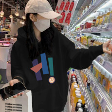 批发官图 实价 华棉复合-薄款310g-加绒400g 连帽卫衣女秋冬装<b class='q'>外贸</b>