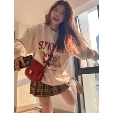 批发官图 实价 华棉复合-薄款310g加绒400g 秋冬装圆领卫衣女印花<b class='q'>外贸</b>