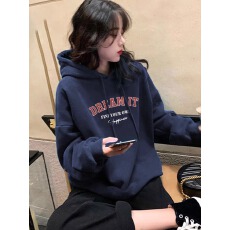 批发官图 实价 华棉复合-薄款310g-加绒400g 连帽卫衣女秋冬装<b class='q'>外贸</b>