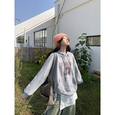 批发官图 实价 华棉复合-薄款310g-加绒400g 连帽卫衣女秋冬装<b class='q'>外贸</b>