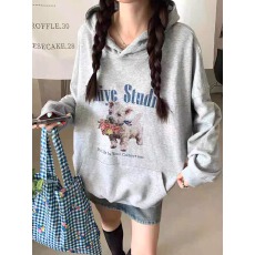 批发官图 实价 华棉复合-薄款310g-加绒400g 连帽卫衣女秋冬装<b class='q'>外贸</b>