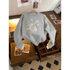 批发官图 实价 华棉复合 薄款/加绒 <b class='q'>卫衣</b>女拼接蕾丝绣花刺绣