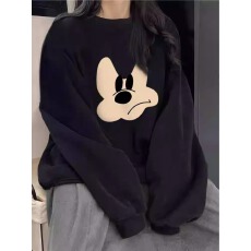 批发官图 实价 华棉复合-薄款/加绒 秋冬装加绒圆领卫衣<b class='q'>女</b>印花<b class='q'>宝宝</b>绒