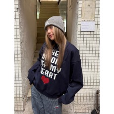 批发华棉复合-薄款/加绒 秋冬装加绒圆领卫衣女<b class='q'>印花</b>宝宝绒