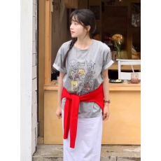 批发官图 21支纯棉-210克100%棉 2026年春夏装<b class='q'>短袖</b><b class='q'>T</b><b class='q'>恤</b><b class='q'>女</b>韩版印花