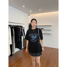 批发官图 21支纯棉-210克100%棉 2026年春夏装短袖T恤女韩版印花