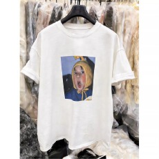 批发官图 21支纯棉-210克100%棉 2026年春夏装短袖<b class='q'>T</b>恤女韩版印花