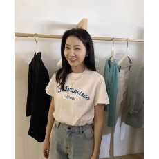 批发21支纯棉-210克100%棉 2026年春<b class='q'>夏</b>装短袖T恤女韩版印花