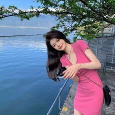 批发官图 实价 40支纯棉210克92棉/8氨纶连衣裙<b class='q'>女</b>包臀裙子