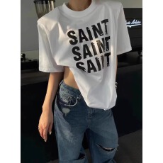 批发官图 21支纯棉-210克100%棉 2026年春夏装短袖T恤女韩版印花