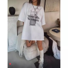 批发2026年春夏装短袖<b class='q'>T</b><b class='q'>恤</b>女韩版印花