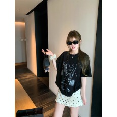 批发2026年春夏装短袖<b class='q'>T</b><b class='q'>恤</b>女韩版印花