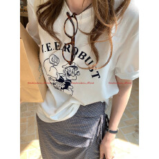 批发2026年春夏装短袖T恤女韩版印花