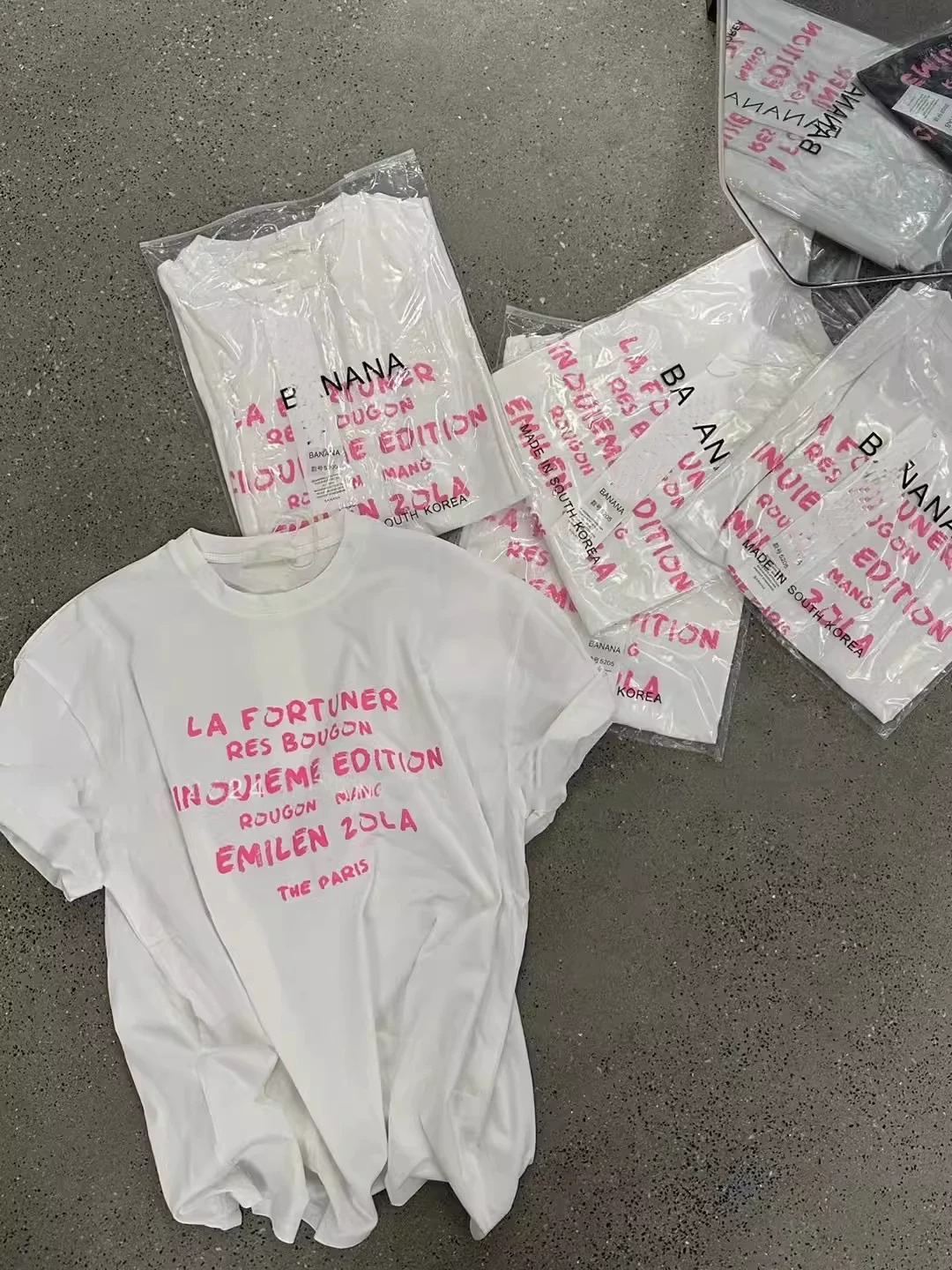 경관 그림 21 순면 210 그램 여름 드레스 한 부서 반팔 티셔츠 여성 한국 스타일 루즈핏 빅 사이즈 프린트