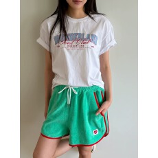 批发官图 21支纯棉-210克棉 夏装韩系短袖T恤女<b class='q'>韩版</b>宽松<b class='q'>大码</b>印花