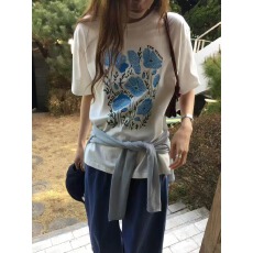 批发官图 21支纯棉-210克 后包领 夏装韩系短袖T恤女<b class='q'>韩版</b><b class='q'>宽松</b>大码印花