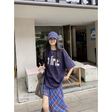 批发官图 21支纯棉-210克 后包领 夏装韩系短袖T恤女<b class='q'>韩版</b><b class='q'>宽松</b>大码印花