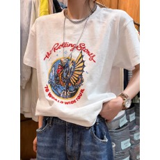 批发官图 21支纯棉-210克 后包领 夏装韩系短袖T恤女<b class='q'>韩版</b><b class='q'>宽松</b>大码印花