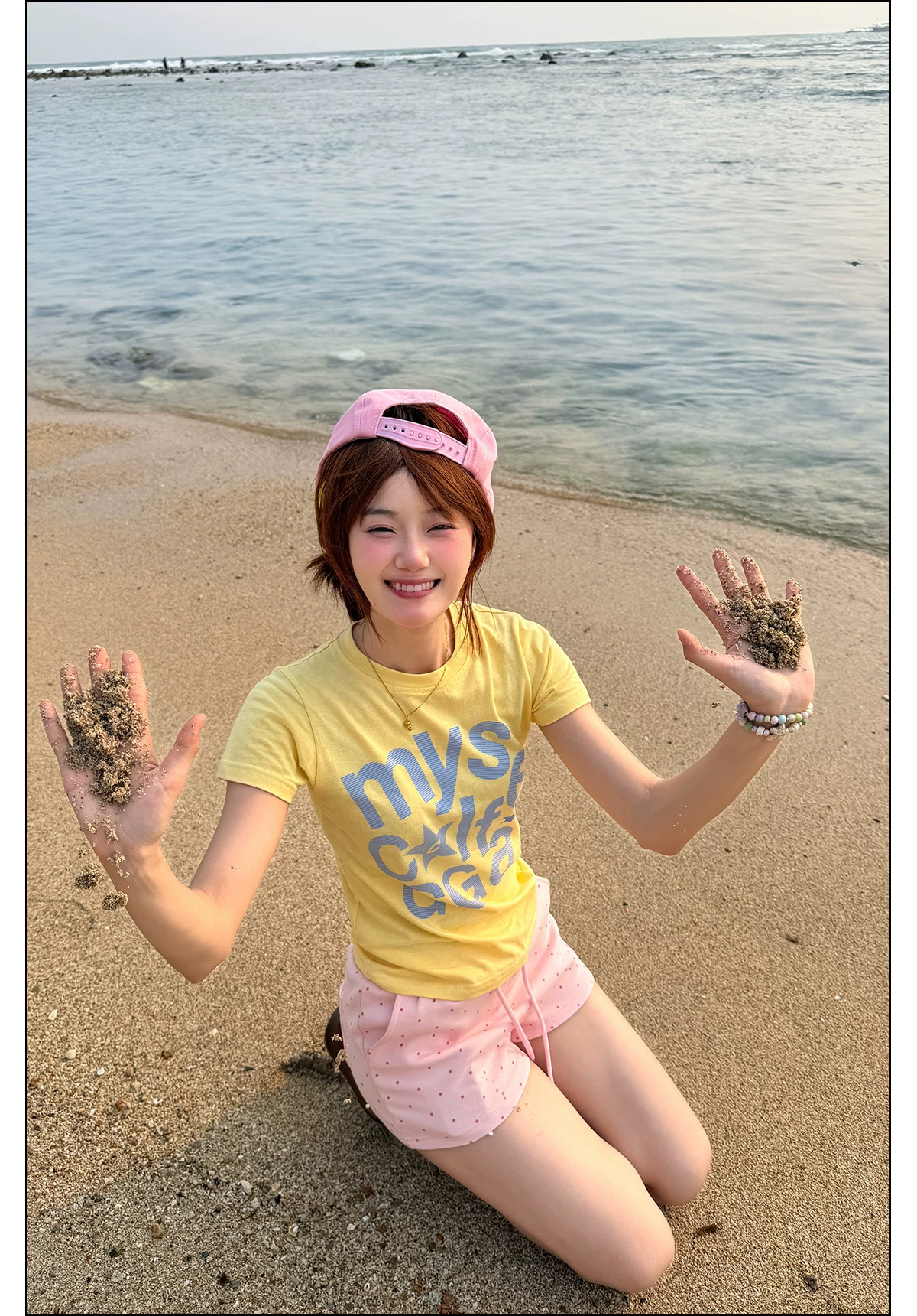 2026 한국 대외 무역 새로운 캐주얼 92 면 8 암모니아 Lun 긍정적 인 어깨 반팔 티셔츠 여성 프린트
