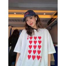 批发2026韩国<b class='q'>外贸</b>订单休闲时尚  夏装韩系短袖T恤女韩版宽松大码印花