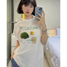 批发官图 21支纯棉-210克 后包领 夏装韩系短袖T恤女<b class='q'>韩版</b>宽松<b class='q'>大码</b>印花
