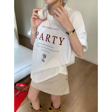 批发官图 21支纯棉-210克 后包领 夏装韩系短袖T恤女<b class='q'>韩版</b>宽松<b class='q'>大码</b>印花