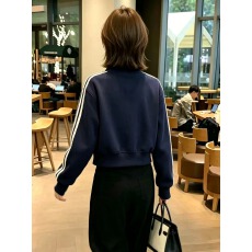 批发官图 华棉复合 <b class='q'>薄</b>款/加绒 短款棒球服外套女百搭<b class='q'>夹克</b>开衫