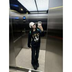 批发官图  华棉复合-薄款/加绒 秋冬装加绒圆领卫衣女印花<b class='q'>宝宝</b>绒