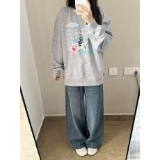 批发官图  华棉复合-薄款/加绒 秋冬装加绒圆领卫衣女印花<b class='q'>宝宝</b>绒