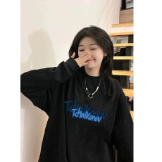 批发官图 华棉复合-薄款/加绒 秋冬装加绒圆领卫衣女印花<b class='q'>宝宝</b>绒