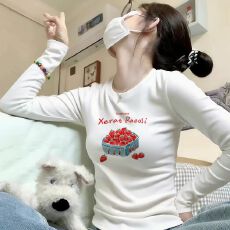 批发# 官图  莫代尔1*1随心裁260g  薄款/加绒 <b class='q'>长袖</b>T恤女<b class='q'>打底衫</b>